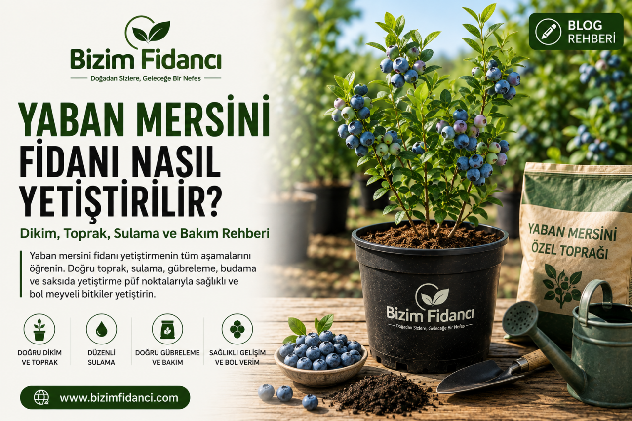Yaban Mersini Fidanı Yetiştirme Rehberi: Dikim, Toprak, Sulama ve Bakım