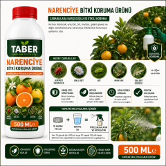 Narenciye Ağaçları İçin Yapraktan Bitki Bakım Konsantresi 500 ML - TABER