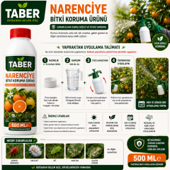 Narenciye Ağaçları İçin Yapraktan Bitki Bakım Konsantresi 500 ML - TABER