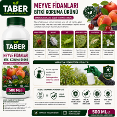 TABER Meyve Ağaçları Bitki Bakım Ürünü 500 ML Konsantre | Meyve Ağaçları İçin Yapraktan Uygulama