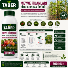 TABER Meyve Ağaçları Bitki Bakım Ürünü 500 ML Konsantre | Meyve Ağaçları İçin Yapraktan Uygulama