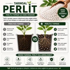 Boncuk Tarımsal Perlit 20 Litre – Toprak Havalandırıcı ve Drenaj Perliti