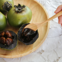 Black Sapote Çikolata Meyvesi Fidanı – Nadir Tropikal Çeşit, Puding Kıvamlı Siyah Meyveli